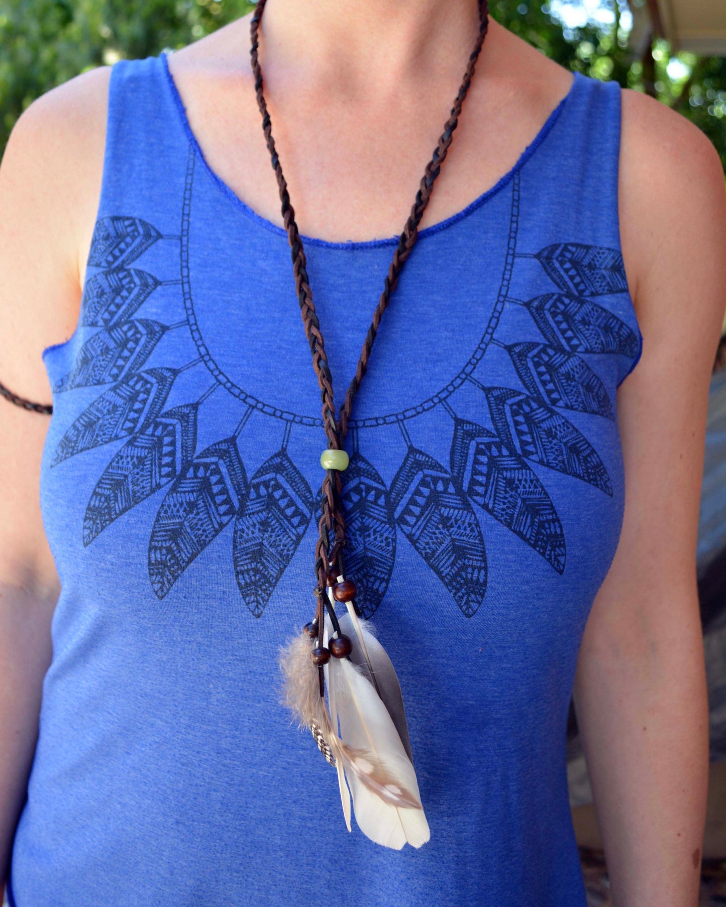 Feather Necklace / Headband