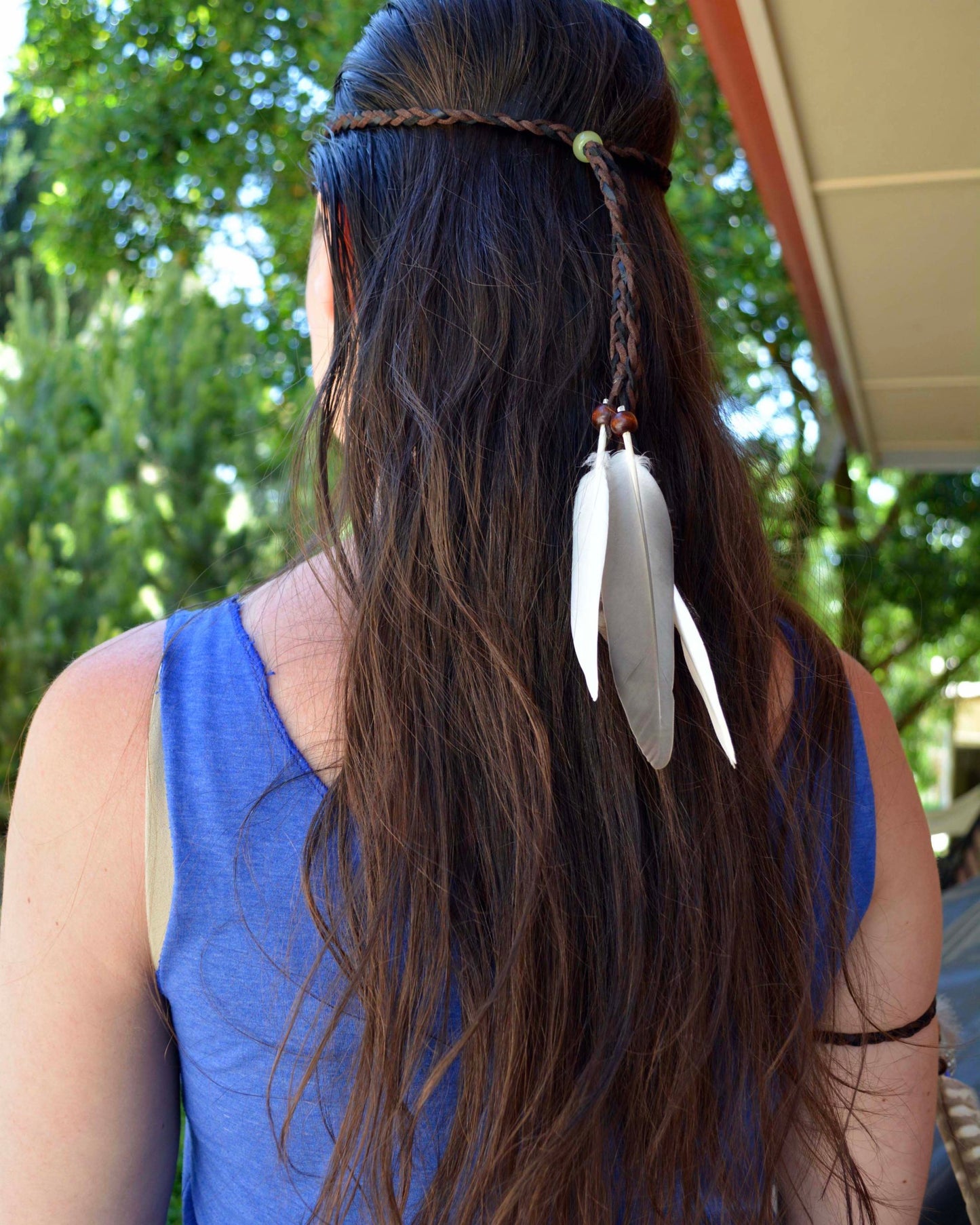 Feather Necklace / Headband