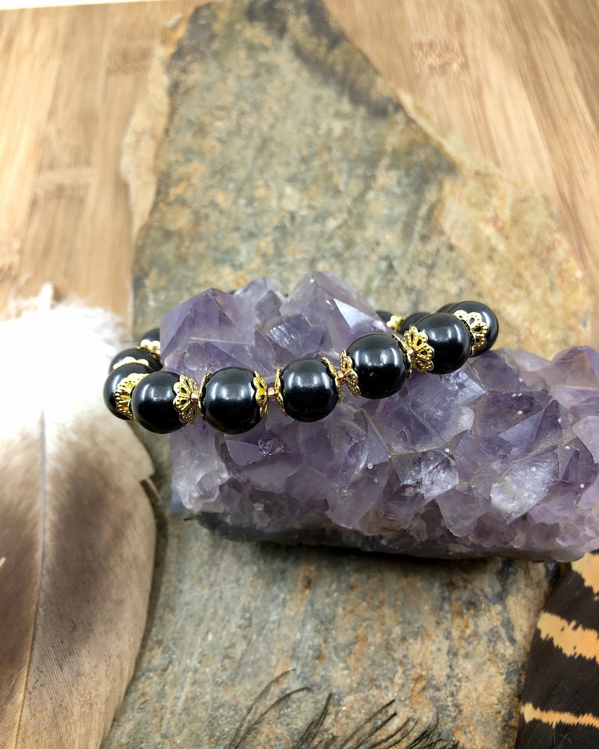 Shungite Bracelet - 10mm