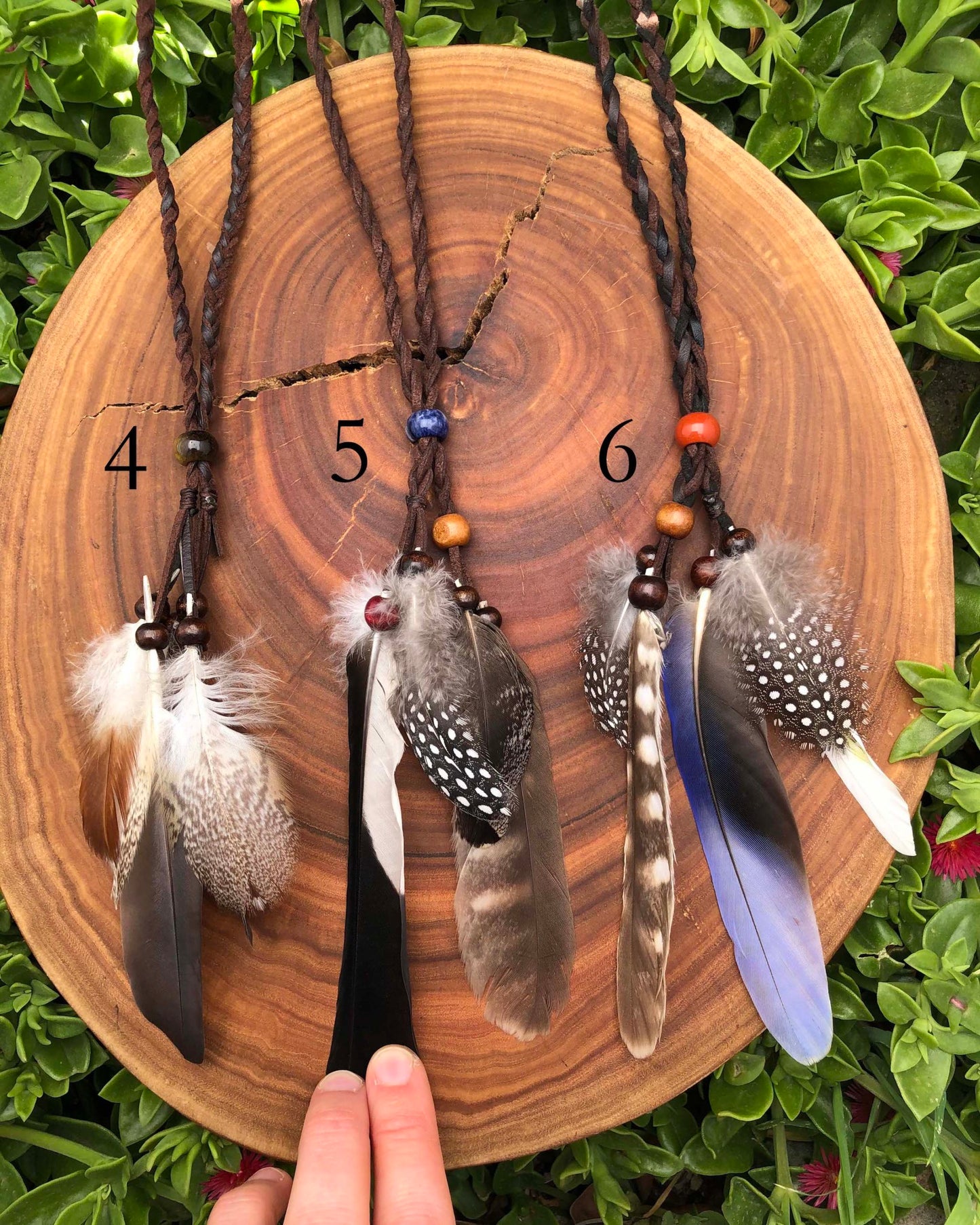 Various Feather Armbands