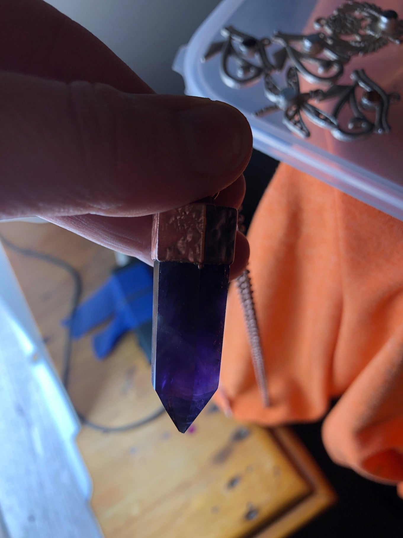 Simple Amethyst Necklace