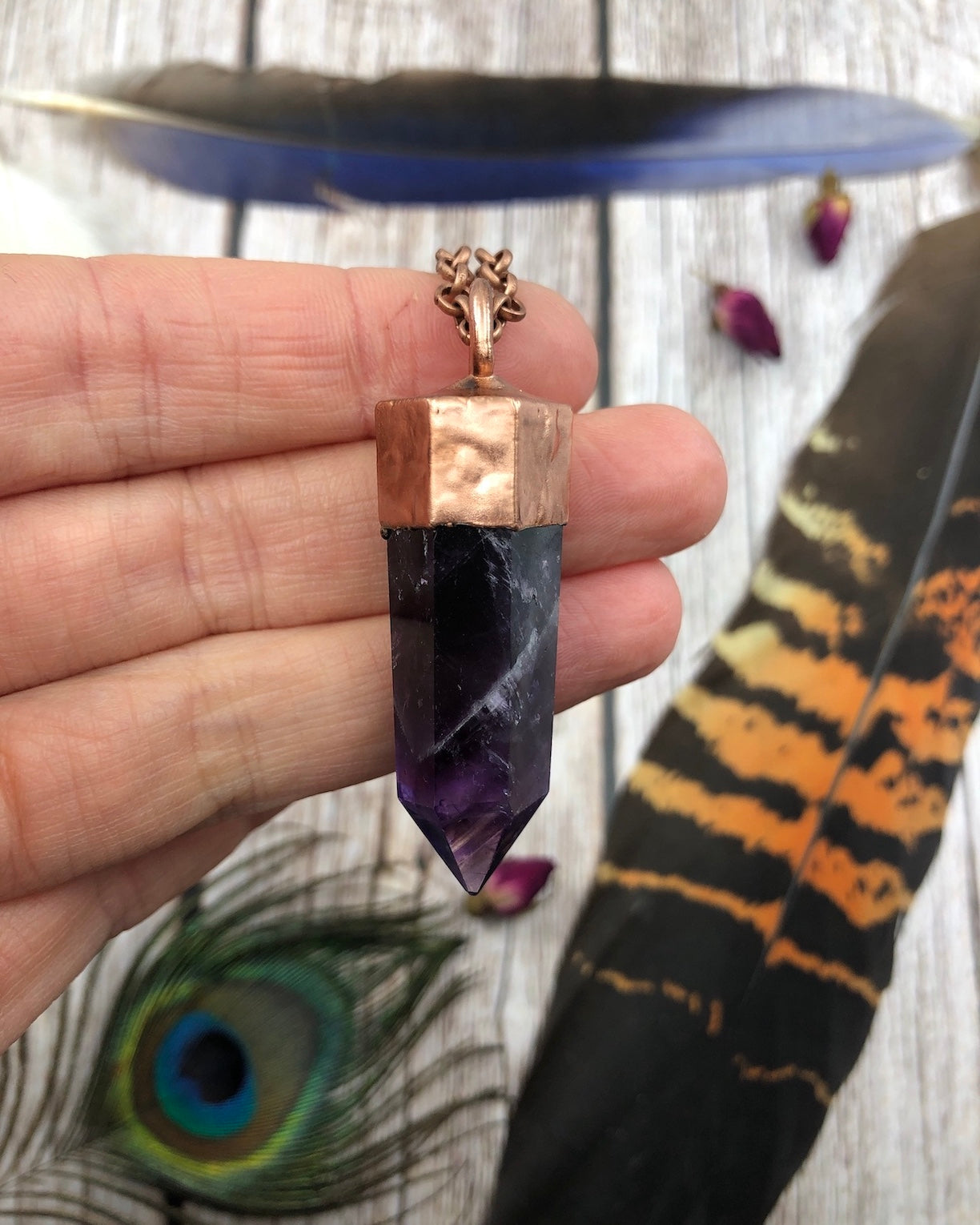 Simple Amethyst Necklace